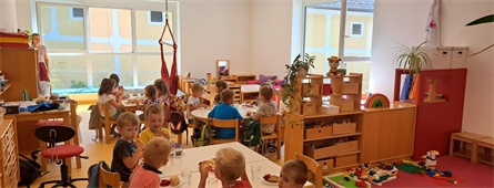 Zivildiener im Kindergarten